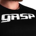 Legacy Gym Tee, black/white, GASP