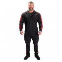 Track Suit Pants, black/red, GASP