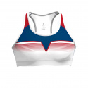 Grand Slam Sports Bra, blue/white, Gavelo