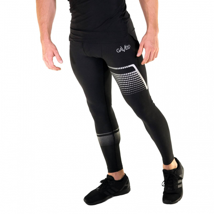 Se Titan Compression Tights, sort, Gavelo på SportGymButikken.dk