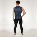 Sniper Sleeveless Tee, blue, Gavelo