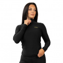 Mesh Longsleeve, black, Gavelo