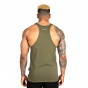 Carter Stretch Tank Top, army green, Gorilla Wear