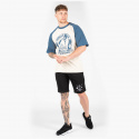 Logan Oversized T-Shirt, beige/blue, Gorilla Wear