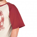 Logan Oversized T-Shirt, beige/red, Gorilla Wear