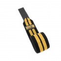 Knee Wraps, black/gold, 2.5 m, Gorilla Wear