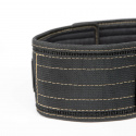 4 Inch Nylon Belt, black/gold, Gorilla Wear