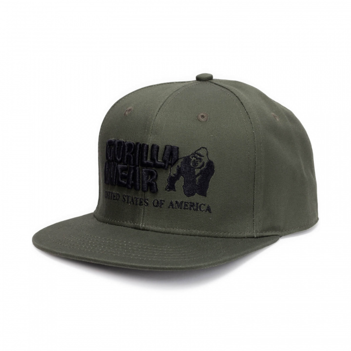 Tjek Dothan Cap, army green, Gorilla Wear på SportGymButikken.dk