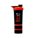 Shaker 2 Go 760 ml, sort/rød, Gorilla Wear