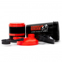 Shaker 2 Go 760 ml, sort/rød, Gorilla Wear