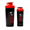 Shaker XXL 1000 ml, sort/rød, Gorilla Wear