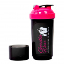 Shaker Compact 500 ml, sort/pink, Gorilla Wear