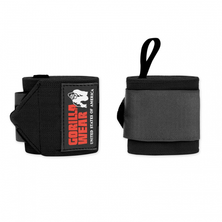 Tjek Wrist Wraps Pro, sort, Gorilla Wear på SportGymButikken.dk