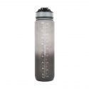 Gradient Water Bottle 1000 ml, black/grey, Gorilla Wear