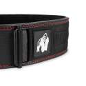 4 Inch Premium Lifting Belt, black, Gorilla Wear