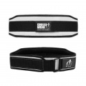 4 Inch Womens Lifting Belt, black/white, Gorilla Wear