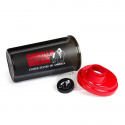 Shaker, 700 ml, black/red, Gorilla Wear