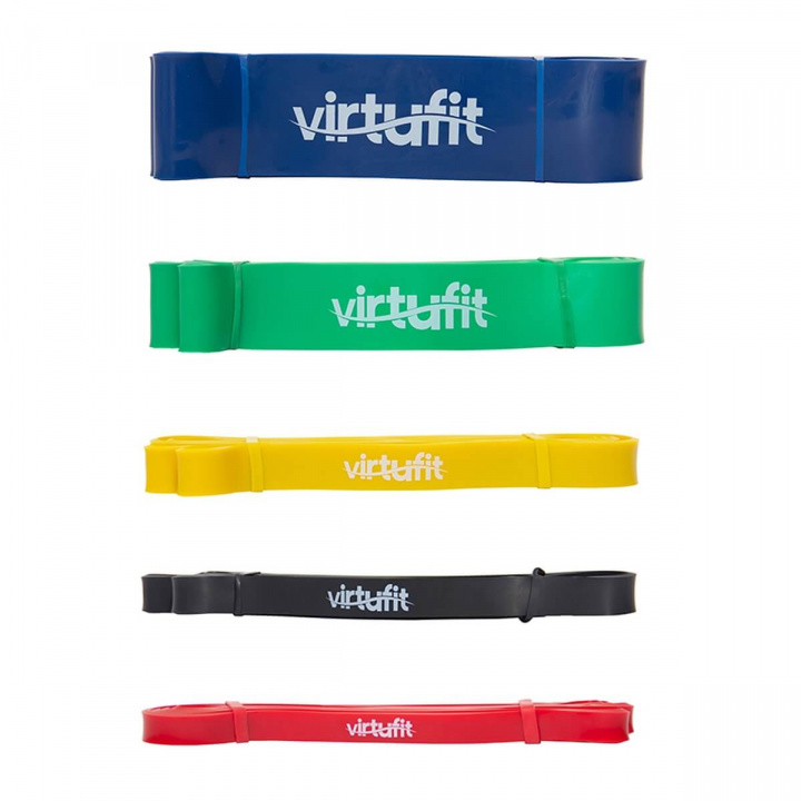 Tjek Power Bands, 5-pack, VirtuFit på SportGymButikken.dk