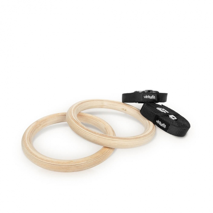 Tjek Gymnastic Gym Rings, VirtuFit på SportGymButikken.dk