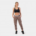 Iconic Mid-Waist Sweatpants, brown, Nebbia