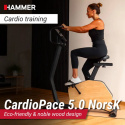 Motionscykel NorsK CardioPace 5.0, Hammer