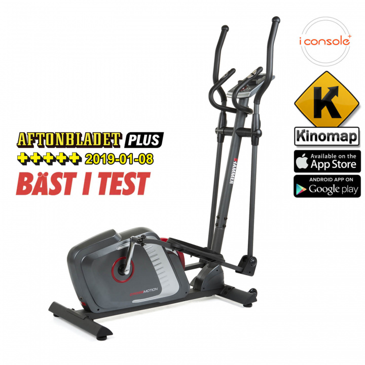 Tjek Crosstrainer Cross-Motion BT *Bedst i test 2019* DEMO, Hammer hos SportGymB