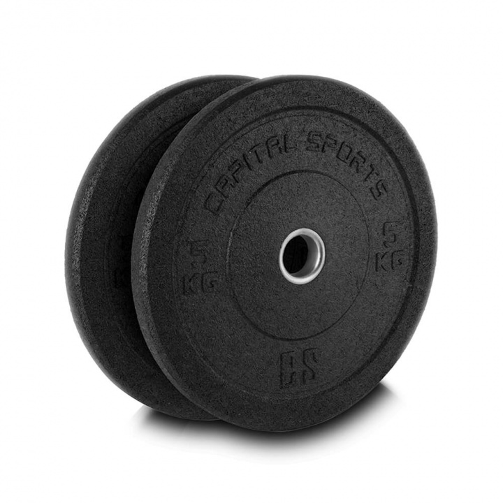 Tjek Kofangerplader 2 x 5 kg, Capital Sports på SportGymButikken.dk