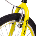 Løbehjul Disparo V-Brake, black/yellow, inSPORTline