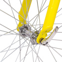 Løbehjul Disparo V-Brake, black/yellow, inSPORTline