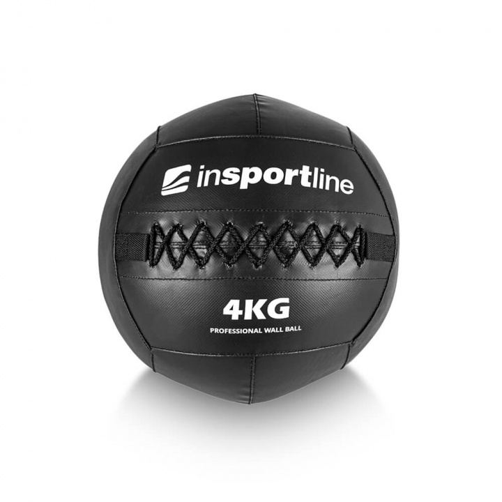 Tjek Wallball SE, 4 kg, inSPORTline på SportGymButikken.dk