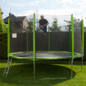 Trampolin med sikkerhedsnet Froggy Pro, 430 cm, inSPORTline