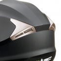 Motorcykelhjelm YM-925, matte black, W-TEC