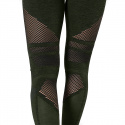 Queen Mesh Tights, green melange, ICANIWILL