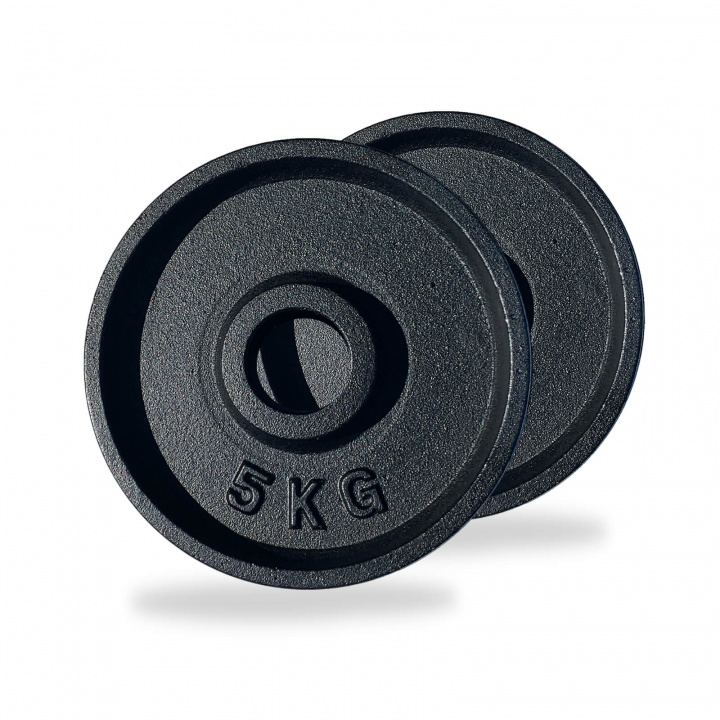 Tjek Olympic Weight Discs Iron, 2 x 5 kg, Nordic Fighter hos SportGymButiken