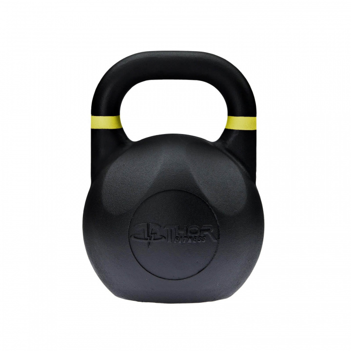 Tjek Competition Kettlebell Black, 16 kg, Thor Fitness hos SportGymButiken.s