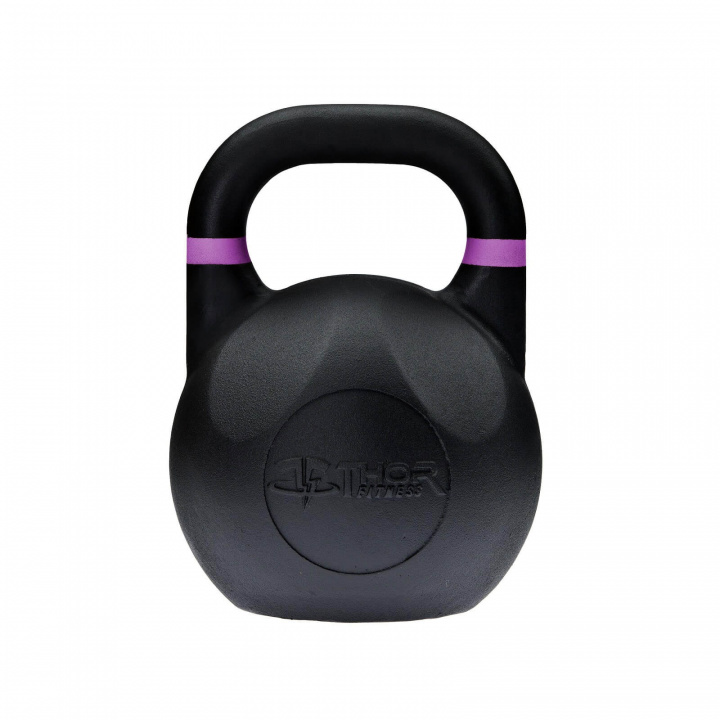 Tjek Competition Kettlebell Black, 20 kg, Thor Fitness på SportGymButiken.s