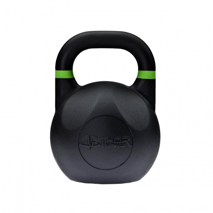 Tjek konkurrencen Kettlebell Black, 24 kg, Thor Fitness på SportGymButiken.s