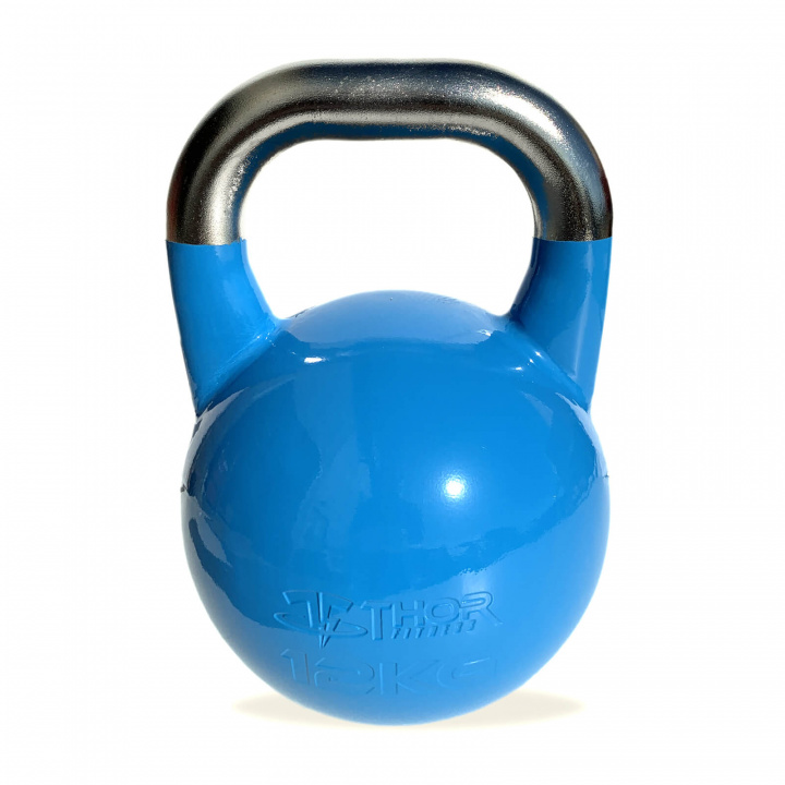 Tjek konkurrencen Kettlebell, 12 kg, Thor Fitness på SportGymButikken.dk