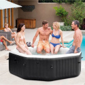 PureSpa Jet & Bubble Deluxe Octagon, 218 x 71, Intex