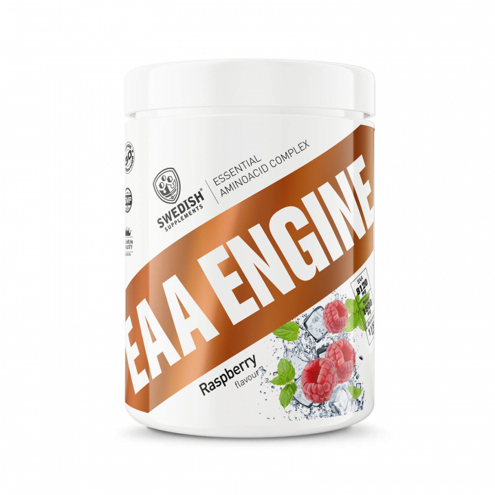 Tjek EAA Engine, 450 g, Raspberry på SportGymButikken.dk