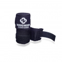 Boxer wrap elastik sort, 375 cm, Budo-Nord