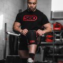 SBD Knee Sleeves, 7 mm, black/red, SBD Apparel