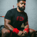 SBD Wrist Wraps, red/black, SBD Apparel