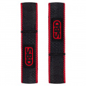 SBD Lifting Straps, black/red, SBD Apparel