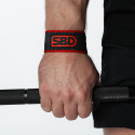 SBD Lifting Straps, black/red, SBD Apparel