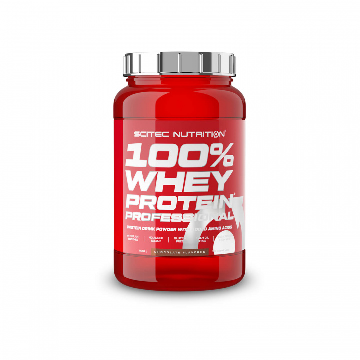 Tjek 100% Whey Protein Professional, Scitec Nutrition, 920g på SportGymBu