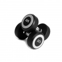 RubberDumbell set, 4-par: 22.5 - 30 kg, Abilica