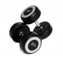 RubberDumbell set, 4-par: 22.5 - 30 kg, Abilica