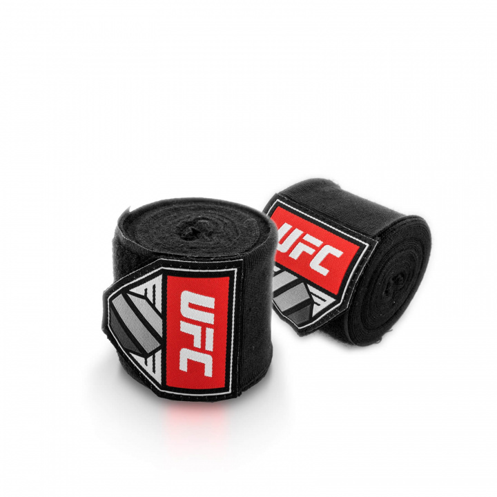 Se Hand Wraps 450 cm, sort, UFC på SportGymButikken.dk