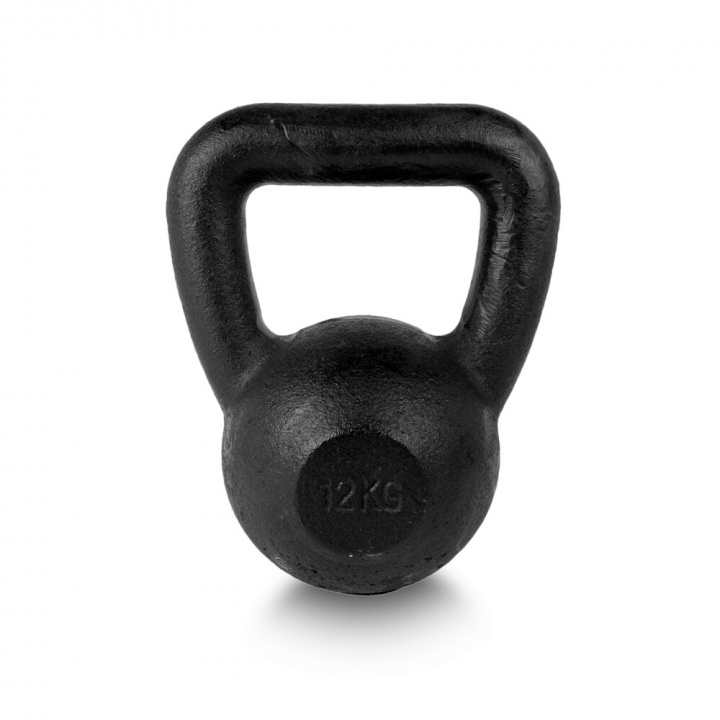 Tjek Kettlebell Black 12 kg, Tunturi ud på SportGymButikken.dk